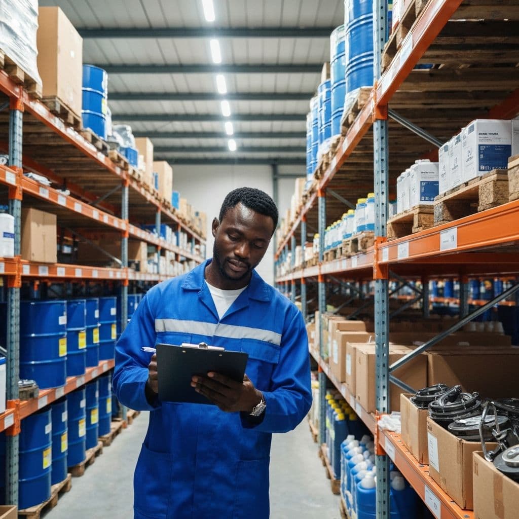 Ventes d'huile de moteurs & Distribution générale